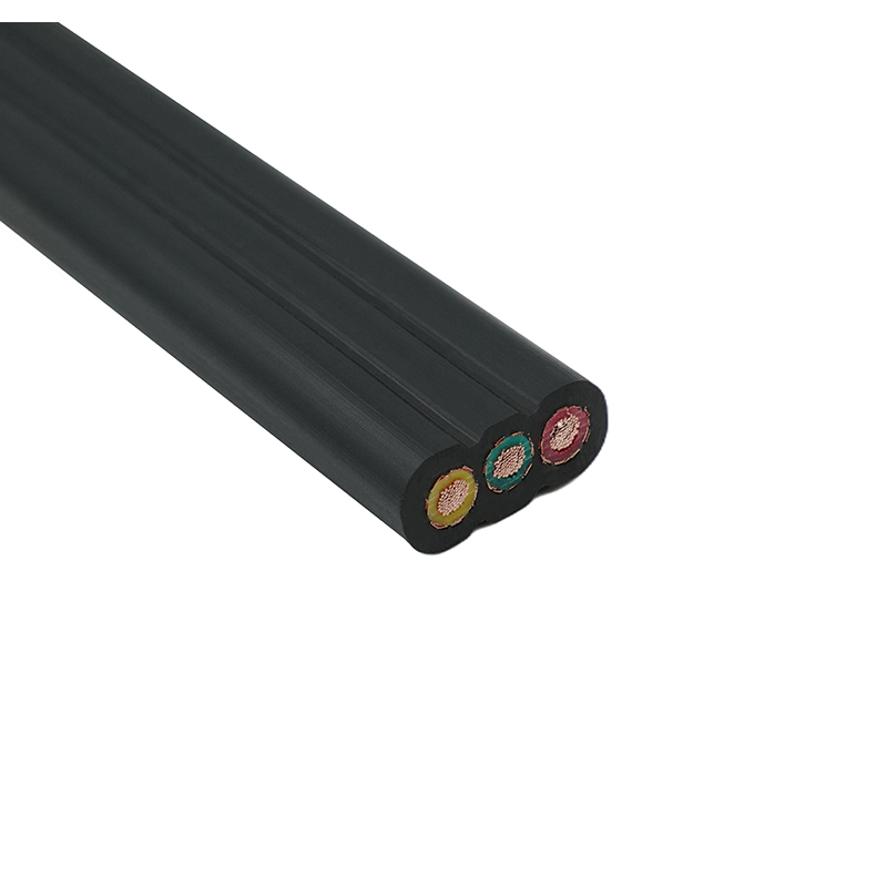 Kabel Rata Lif Terlindung Sarung PVC Teras Tembaga PVC Bertebat