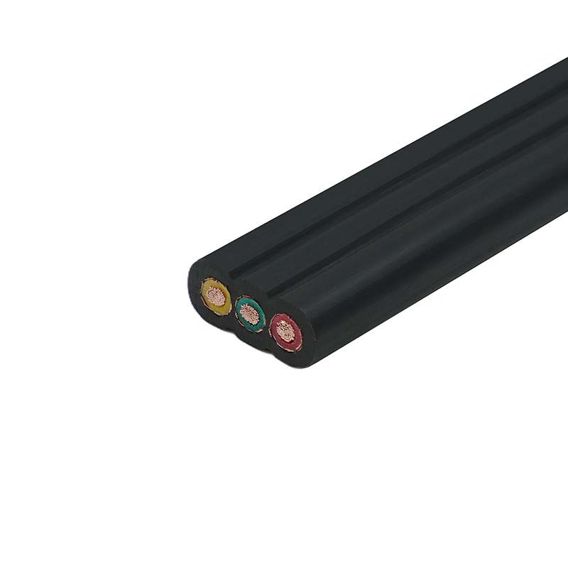 Kabel Rata Lif Terlindung Sarung PVC Teras Tembaga PVC Bertebat