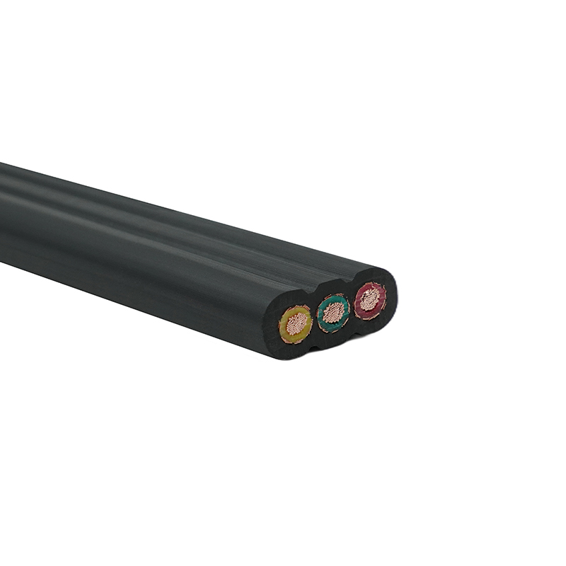 Kabel Rata Lif Terlindung Sarung PVC Teras Tembaga PVC Bertebat