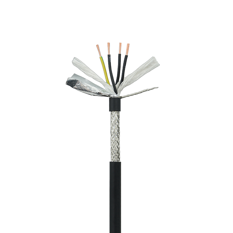 Kabel Rantai Seret Pasangan Terpiuh Terlindung Fleksibel