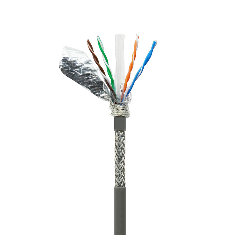 Kabel Rangkaian Pasangan Berpintal Kategori 6 Terlindung